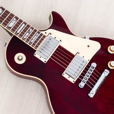 1978 Gibson Les Paul Standard Vintage Guitar Wine Red w/ T Tops, Case image 7