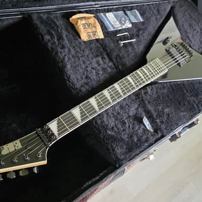 ESP Alexi Laiho Sawtooth EX ANDY SNEAP Judas Priest, Sabbat, Hell! Custom Black Randy Rhoads Flying V Artist Owned Signature Guitar! Tour Stage Played! COBHC! image 7