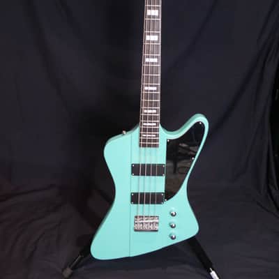 Gamma Bass Guitars Gamma Custom G22-05 Epsilon Model, Juno Green 2022 - Juno Green image 2