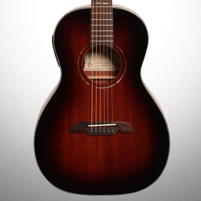 Alvarez AP66E Parlor Acoustic-Electric Guitar, Shadowburst image 1