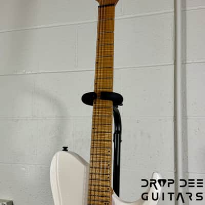 Balaguer USA Series Seraph Modern Electric Guitar w/ Case (324) - Gloss Metallic Jewel White image 13