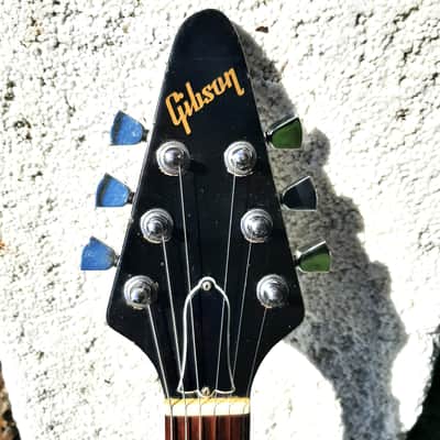 Gibson Flying V Guitar, 1983, DiMarzio Pickups, Upgrades, Case image 2