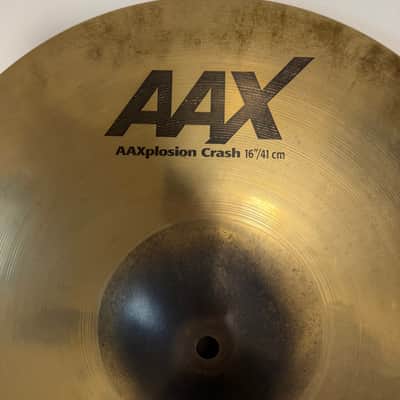 Sabian 16" AAX X-Plosion Crash Cymbal 2019 - Present - Natural image 3