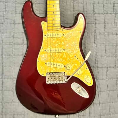 Fender American Stratocaster (Partscaster) 2000s - Bordeaux Metallic image 2