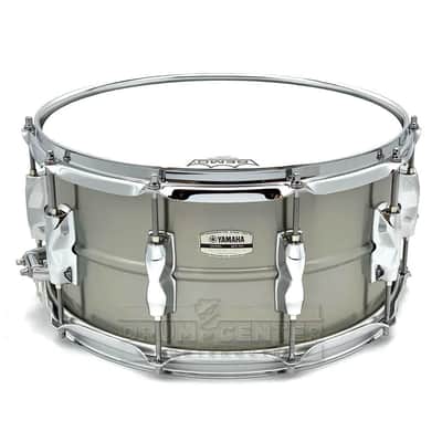 Yamaha Recording Custom Stainless Steel Snare Drum 14x7 image 1