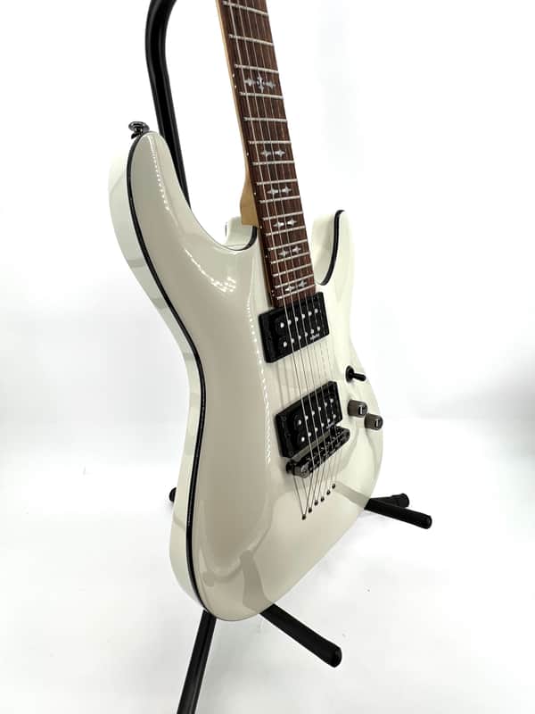 Schecter Omen-6 2012 - Vintage White image 1