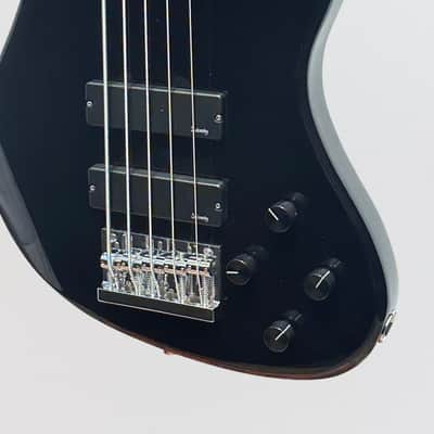 Sadowsky MetroExpress 24-Fret Modern Maple Board 5-String Electric Bass Guitar - Black image 5