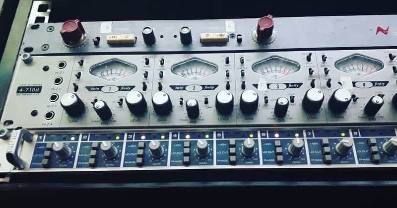 RME OctaMic II 8-Channel Microphone Preamp / A/D Converter 2010s - Blue image 1