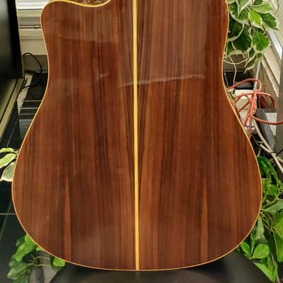 Luna Oracle Eclipse OCL ECL Acoustic Guitar w/ Built-In Electronics - Natural image 9