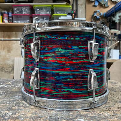 Ludwig 13x9 Tom 1968 - Psychedelic res image 5