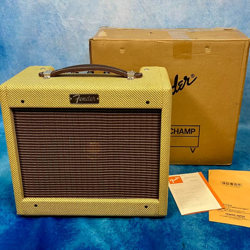 Fender TC-10 Tweed Champ Guitar Combo with Original Box image 1