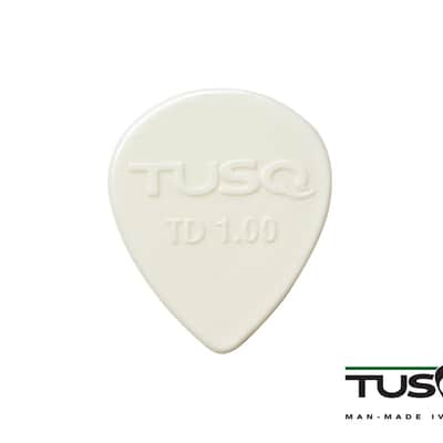 Graph Tech Tusq Picks Teardrop Shape 1.00mm Bright tone 6 pieces PQP-0501-W6