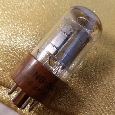 Tung-Sol JAN-CTL-6SN7WGTA tNOS AT1000 TESTED Vacuum Tube military brown base dual triode 1956-1962 image 12