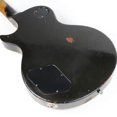 1978 Gibson Les Paul Standard Factory Black Kahler Tremolo ~Killer RELIC~ Chainsaw Case 1970s USA LP image 7