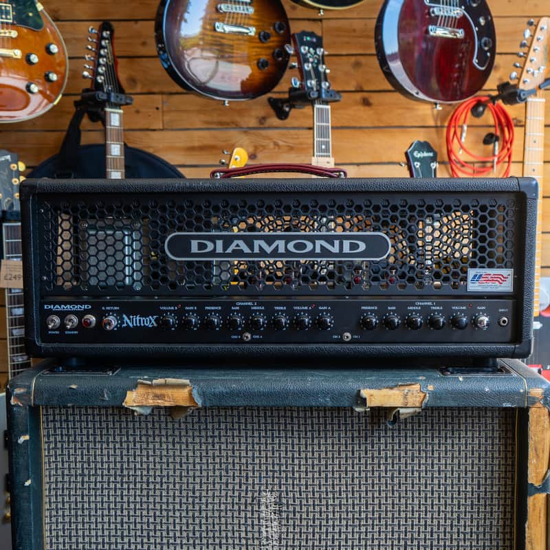 Diamond USA Nitrox 100w Modern Hi Gain Tube Head - (Pre-Owned) image 1