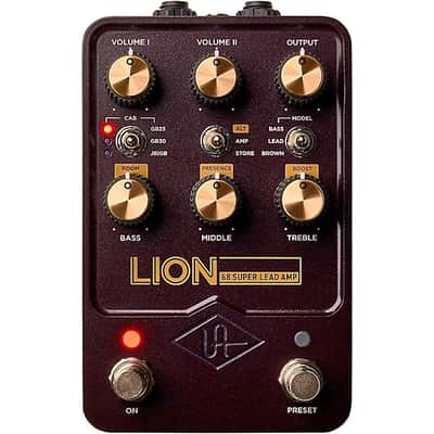 Universal Audio UAFX Lion '68 Super Lead Amp Effects Pedal 2024 - Purple image 1