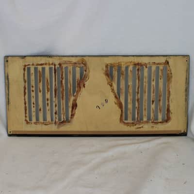 Accordion Part - Black Italian Accordion Back Plate 17.25" x 7.75" image 2