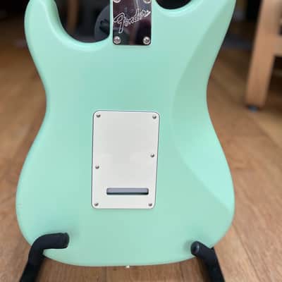 Fender American Performer Stratocaster HSS with Maple Fretboard 2018 - Present - Satin Surf Green image 7