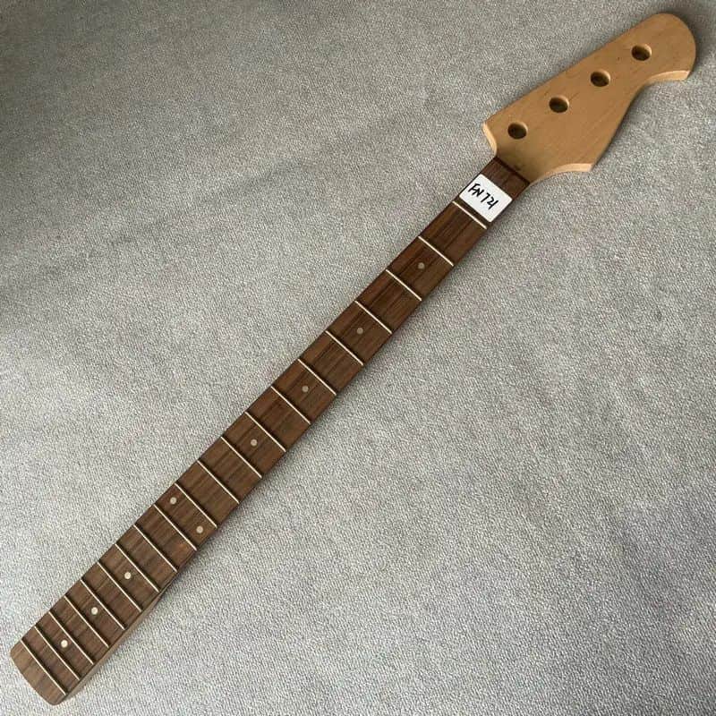 20 Frets Rosewood Fingerboard 4 String Jazz Bass Style Maple Neck image 1