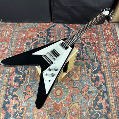 *Video" Burny Flying V Model RFV-75 Revival Series Mahogany - 1980's image 1
