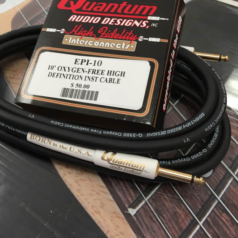 Quantum Audio Designs EPI-10 Oxygen Free High Definition 10' image 1
