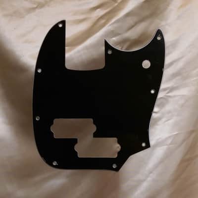 Pickguard for Fender Mustang Bass PJ in Black 3 ply image 1