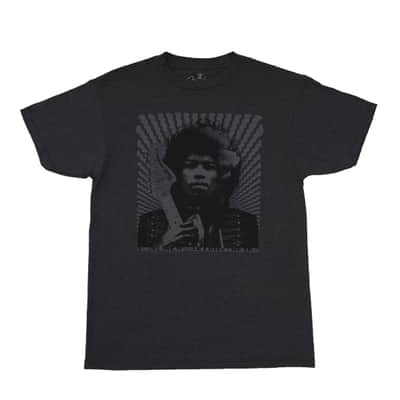 Genuine Fender Jimi Hendrix KISS THE SKY T-Shirt Small 100% Cotton image 1