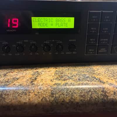 Yamaha REV 5 Digital Reverberator 1980s - Black image 2
