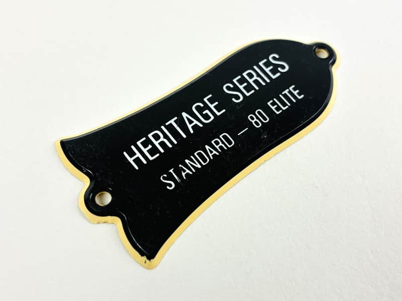 Gibson Heritage Series Standard 80 Elite Truss Rod Cover – Original 1980s Gibson USA image 1