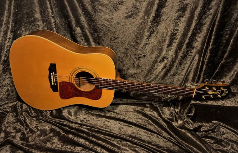 Guild DV6 1997 Rare Cedar Top Westerly Built Guild Acoustic Dreadnought Vintage Guild Guitar D40 D25 image 1