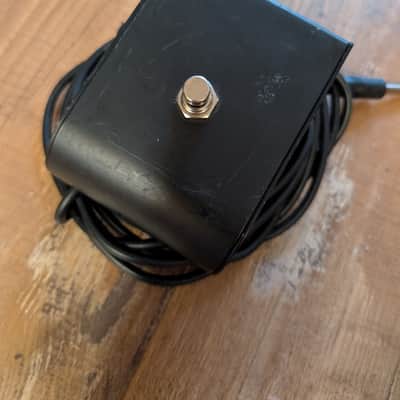 Unbranded Marshall Style Single Button Amplifier Footswitch Black No Issues image 2