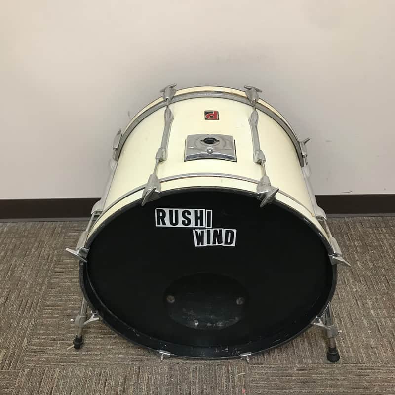 Premier Bass Kick Drum 22x16 Faded White MIE image 1