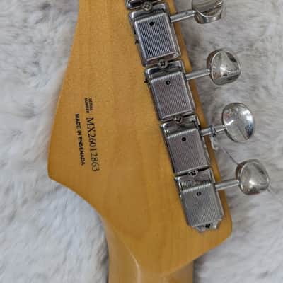 Fender Vintera II Road Worn '60s Stratocaster Electric Guitar, Sonic Blue w/Case image 7