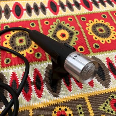 rare Akai Dynamic Microphone, Vintage, 1970s, Japan, comes with stand image 2