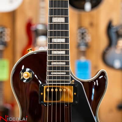 EPIPHONE Jerry Cantrell "Wino" Les Paul Custom Dark Wine Red image 13