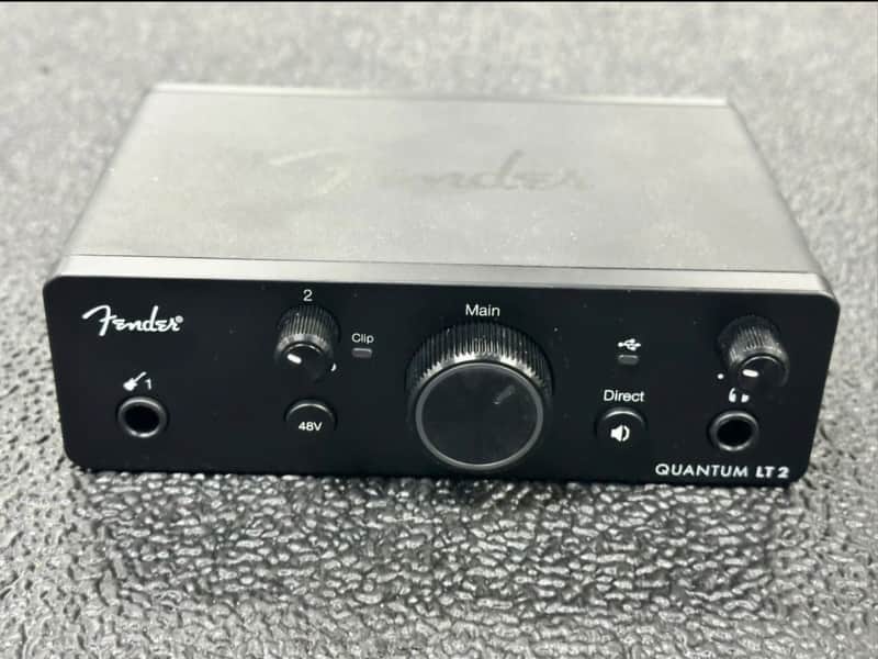 Fender Studio Quantum LT 2 USB-C Audio Interface 2026 - Present - Black image 1