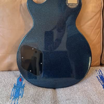 Special Ordered! M2M 2018 Gibson Custom Shop Les Paul Standard - Brilliant Brunswick Blue Sparkle - 60s Neck - P90s image 4