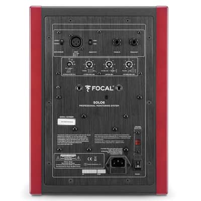 Focal Solo6 2-Way Active Studio Monitor with Focus Mode - Single, Red (Demo / Open Box) image 13