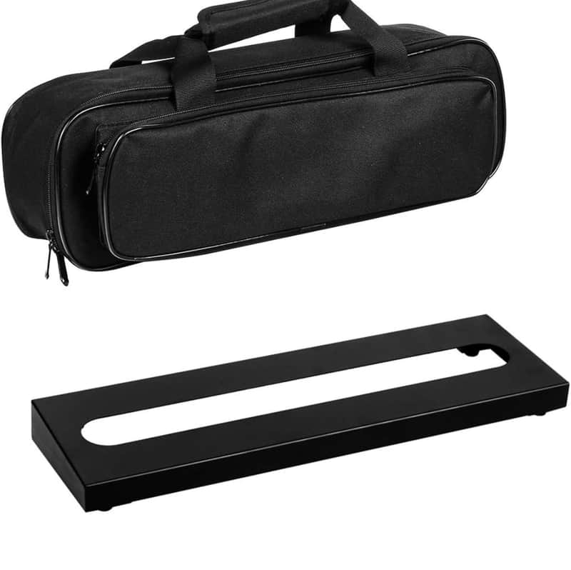 Knight Music PB1 - Compact Metal Pedalboard, Like Pedaltrain, OnStage, Fender Professional image 1