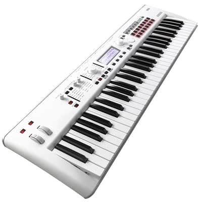 KORG Kross 2-61 Pure White Synthesizer mit 61 Tasten
