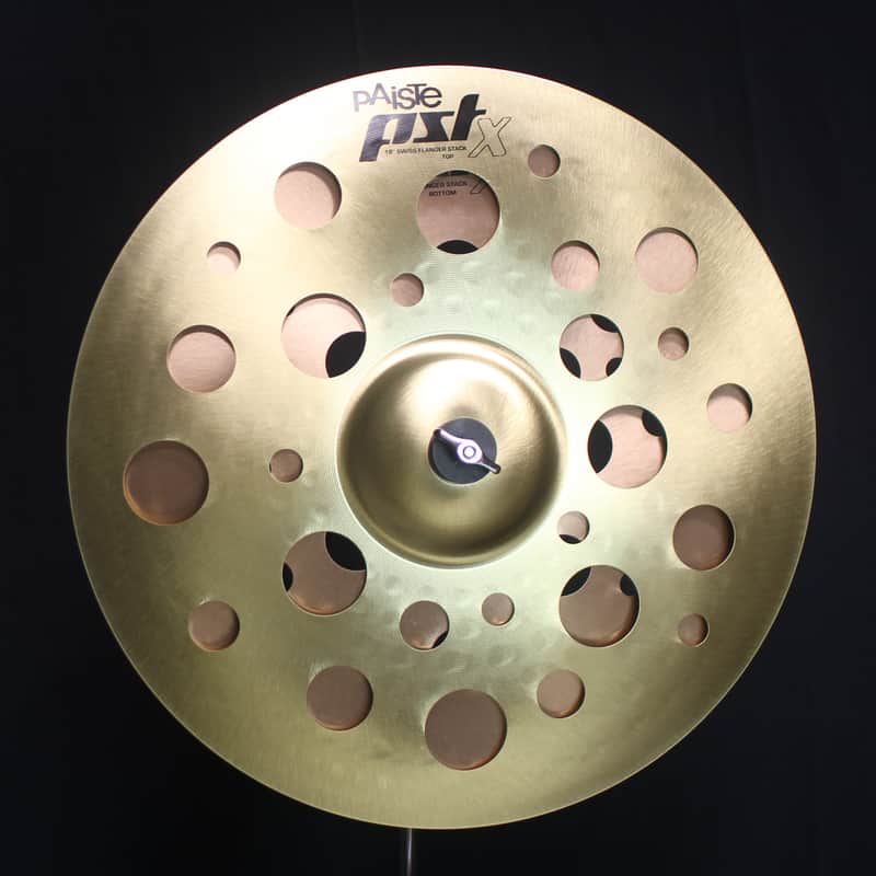 Paiste 18" PST X Swiss Flanger Stack - 1136g/1245g (video demo) image 1