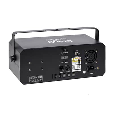 Mint Stagg SLE-TRANCE50-1 4-Effects-in-1 Laser/Derby/Color Wash/Gobo Light image 2