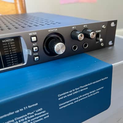 Universal Audio Apollo x8 Thunderbolt 3 Audio Interface (Heritage Edition) 2018 - Present - Black image 5