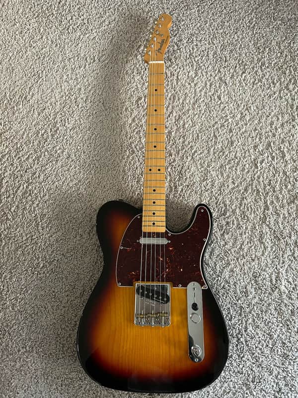 Fender FSR Standard Telecaster 2011 Active Special Edition MIM Sunburst Guitar image 1