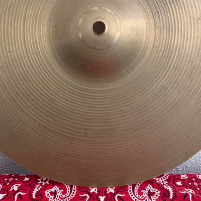 Zildjian 14" A. Zildjian '60s Stamp New Beat Hi-Hat Cymbal image 5