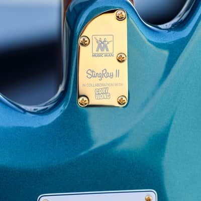 Ernie Ball Music Man Cory Wong Signature StingRay II Deluxe - Pine Green image 11