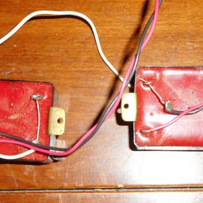 Schecter Super Rock Humbucking pickup set 1980's - Black image 2