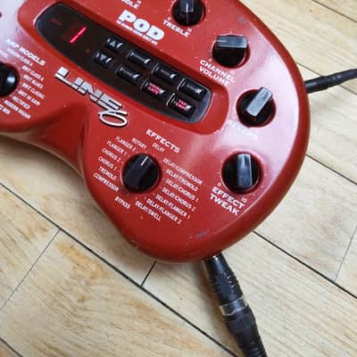 Line 6 POD Multi-Effect and Amp Modeler 1998 - 2000 - Red image 4