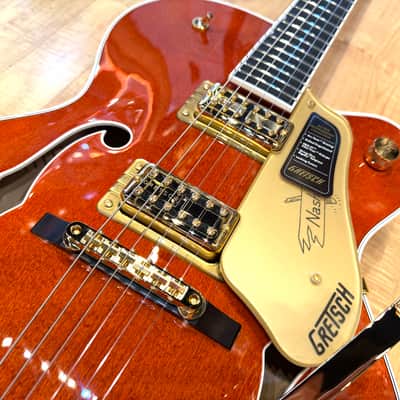 Gretsch 6120 Nashville Hollow Body with String-Thru Bigsby and Gold Hardware 2025 - Orange Stain image 10