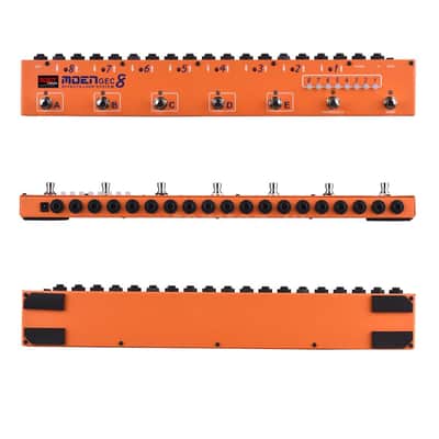 MOEN Canada GEC-8 LP8-O Looper Effect Pedal Commander Orange | Reverb